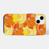 Citrus & Floral iPhone Hülle (Rückseite (Horizontal))