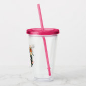 Citrus Florida Staat Silhouette Acryltrinkbecher (Links)