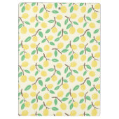 Citrus Focus Yellow Klemmbrett (Rückseite)