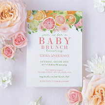 Citrus Frucht & Blume Baby Brunch