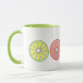 Citrus Frucht Orange Grapefruit Lemon Limon tropis Tasse (Links)