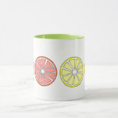 Citrus Frucht Orange Grapefruit Lemon Limon tropis Tasse (Zentrum)