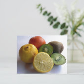 Citrus Frucht Postcard Postkarte (Stehend Vorderseite)