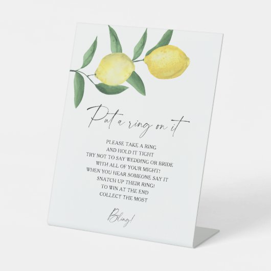 Citrus - Frühling klingeln auf das Spiel Sockelschild (Vorderseite)