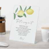 Citrus - Frühling klingeln auf das Spiel Sockelschild (In SItu)