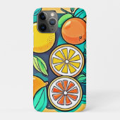 Citrus Fruit Art Design Case-Mate iPhone Hülle (Rückseite)