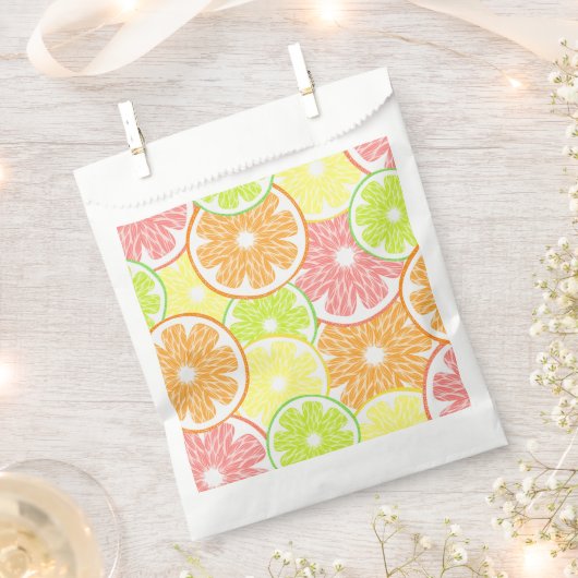 Citrus Fruit Geschenktütchen (Ausgeschnitten)