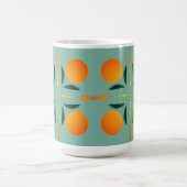 Citrus Fruit Grafik Kaffeetasse (Mittel)