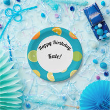 Citrus Fruit Happy Birthday