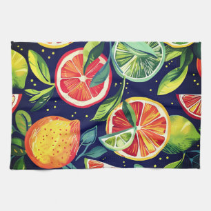 Citrus Fruit Kitchtuch Geschirrtuch