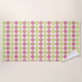Citrus Fruit Lemon Limon Orange Grapefruit Print Strandtuch (Vorderseite)