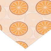 Citrus fruit oranges Table Runner Kurzer Tischläufer (Ecke)