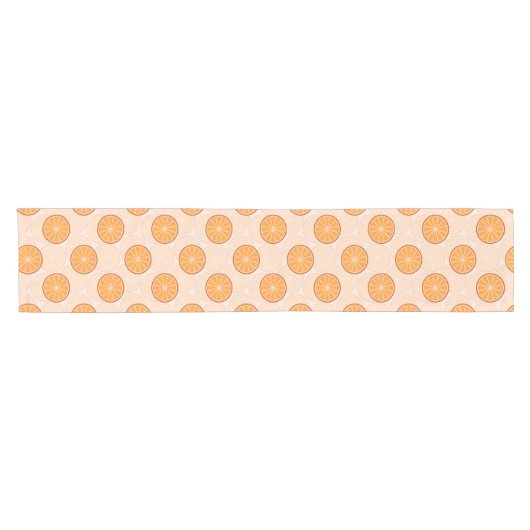 Citrus fruit oranges Table Runner Kurzer Tischläufer (Horizontal)