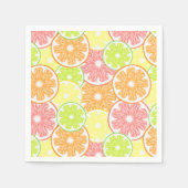 Citrus Fruit Paper Serviette (Vorderseite)