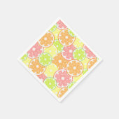 Citrus Fruit Paper Serviette (Ecke)