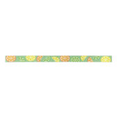 Citrus Fruit Slice Lemon Limon Orange Ribbon Satinband (Vorderseite)