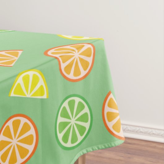 Citrus Fruit Slice Niedlich Erster Geburtstag Lemo Tischdecke (Beispiel)