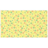 Citrus Fruit Slice Niedlich Erster Geburtstag Lemo Tischdecke (Vorderseite (Horizontal))