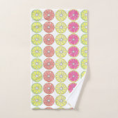 Citrus Fruit Slice Orange Lemon Limon Grapefruit Badhandtuch Set (Handtuch)