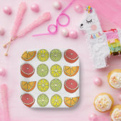 Citrus Fruit Summer Party Pappteller (Party)
