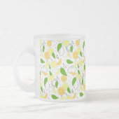 Citrus Fruits Lemon Orange Modern. Mattglastasse (Links)