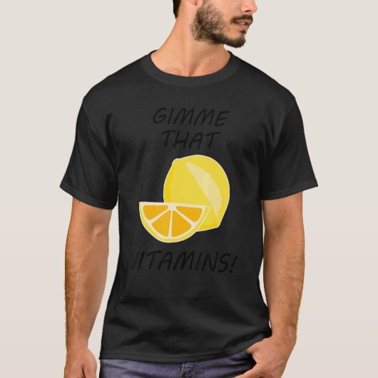Citrus Fruits Vitamins Lemonade Fruits T-Shirt (Vorderseite)