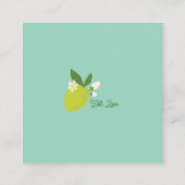 Citrus Garden Enclosure Card - Details Karte (Rückseite)