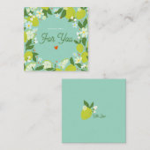 Citrus Garden Enclosure Card - Details Karte (Vorne/Hinten)