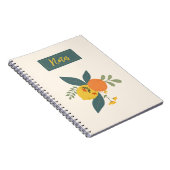 Citrus Garden Notebook Notizblock (Rechte Seite)