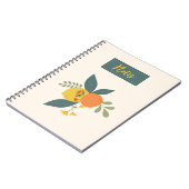 Citrus Garden Notebook Notizblock (Linke Seite)