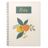 Citrus Garden Notebook Notizblock (Vorderseite)