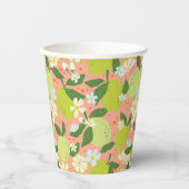 Citrus Garden Peach Pappbecher (Vorderseite)