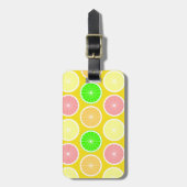 Citrus Gepäckanhänger (Vorderseite vertikal)