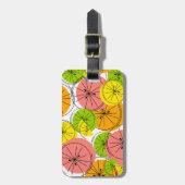 Citrus Gepäckmarke Gepäckanhänger (Vorderseite vertikal)