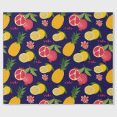 Citrus Geschenkpapier (Flach)
