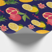 Citrus Geschenkpapier (Ecke)