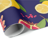 Citrus Geschenkpapier (Rolleneckpunkt)