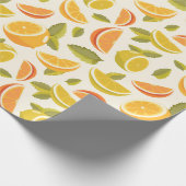 Citrus Geschenkpapier (Ecke)
