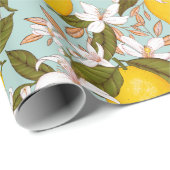 Citrus Geschenkpapier (Rolleneckpunkt)