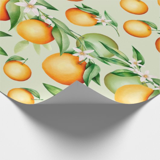 Citrus Geschenkpapier (Ecke)