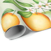 Citrus Geschenkpapier (Rolleneckpunkt)