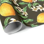 Citrus Geschenkpapier (Rolleneckpunkt)