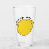 Citrus Got Real Glas (Vorderseite)