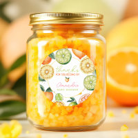 Citrus Got Real Watercolor Fruchtdusche