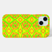 Citrus Green Orange Yellow Ombre Abstract Design Case-Mate iPhone Hülle (Rückseite (Horizontal))