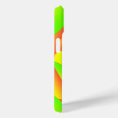 Citrus Green Orange Yellow Ombre Abstract Design Case-Mate iPhone Hülle (Rückseite / Rechts)