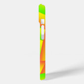 Citrus Green Orange Yellow Ombre Abstract Design Case-Mate iPhone Hülle (Rückseite / Links)