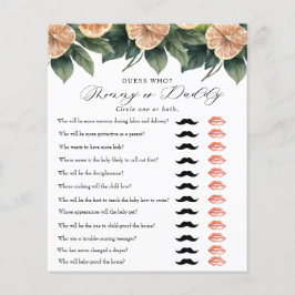 Citrus Greenery | Baby Showspiel | Mommy Daddy