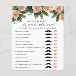 Citrus Greenery | Brautparty Game