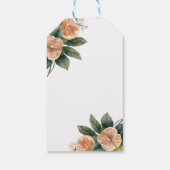 Citrus Greenery | Pop, wenn sie Pop befürwortet Geschenkanhänger (Rückseite)